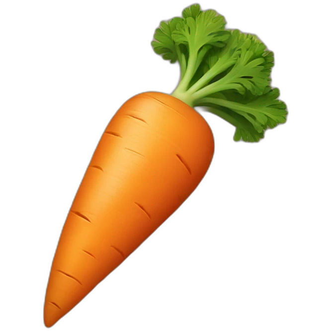 number 2 like a carrot emoji
