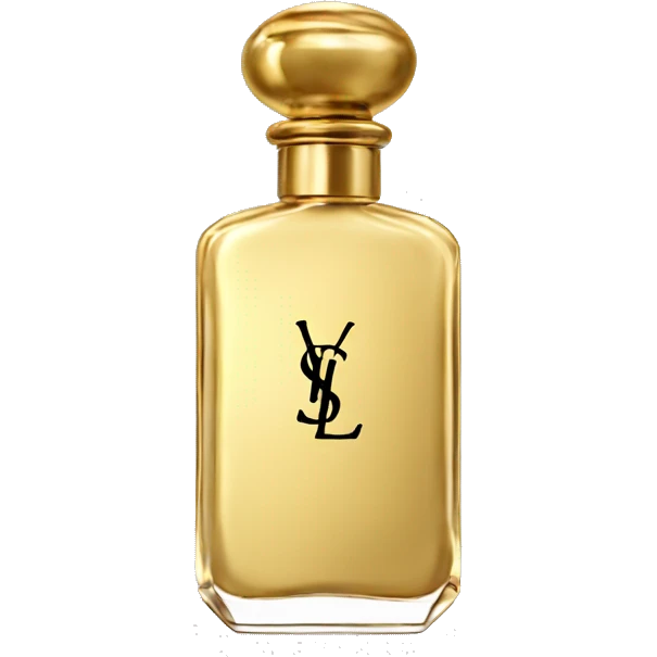 YSL Gold Perfume Bottle emoji
