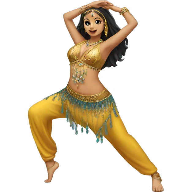 belly dance emoji