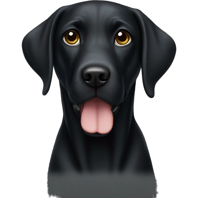 Labrador-noir-prier  emoji