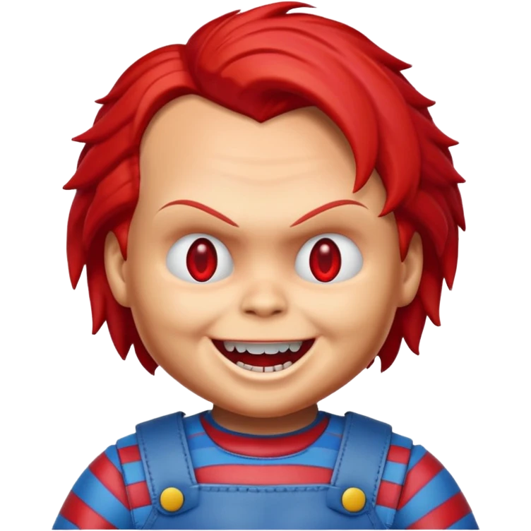 Un emojin de chuky emoji