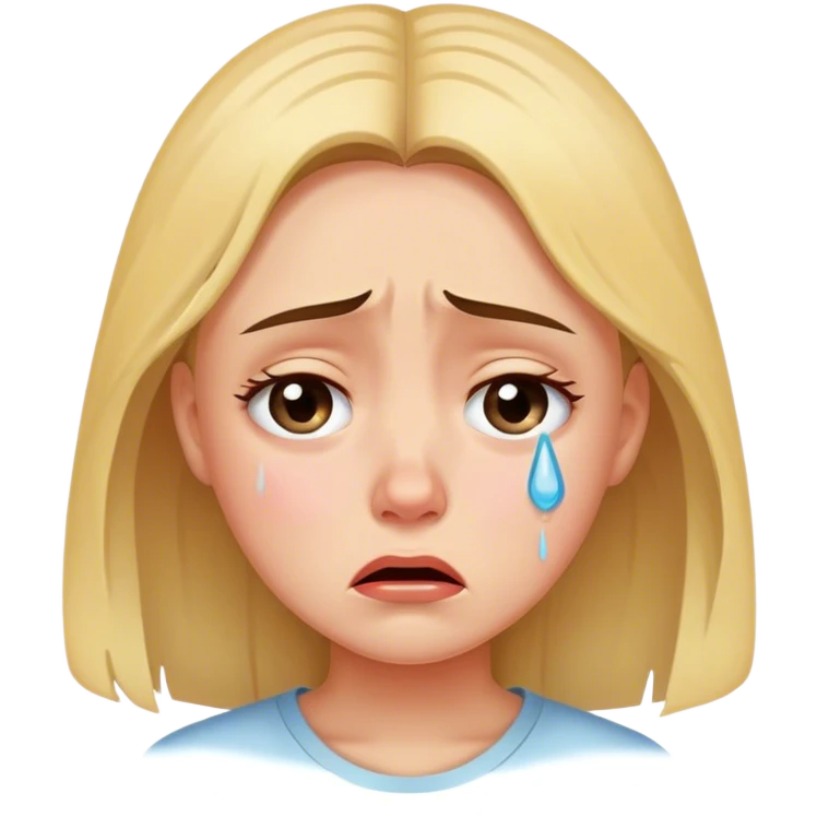 girl crying  emoji