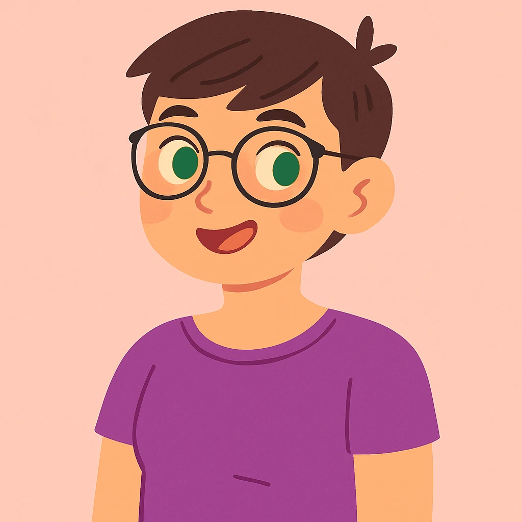 Change the shirt color to purple, keep everything else the same, in a style suitable for editing. emoji