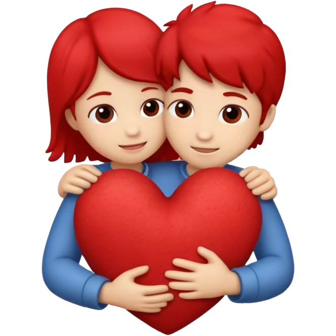 heart hug emoji