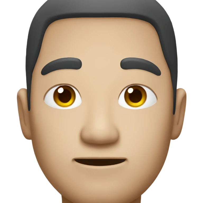 Make a Chinese man with his eyes closed emoji