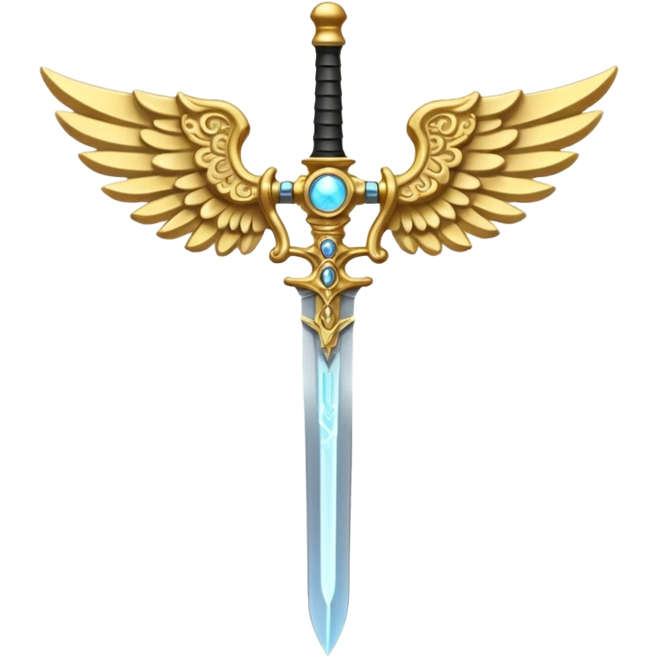 angel sword emoji