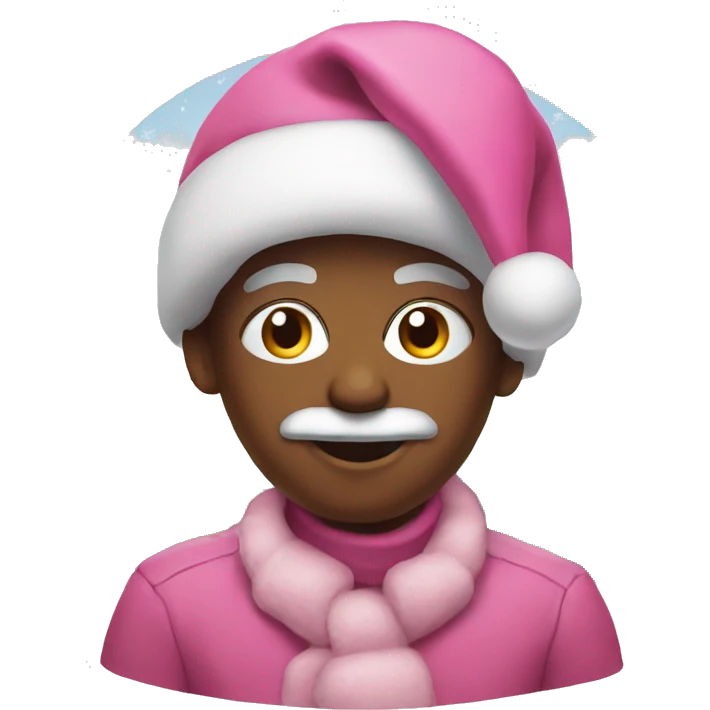 Pink Christmas  emoji