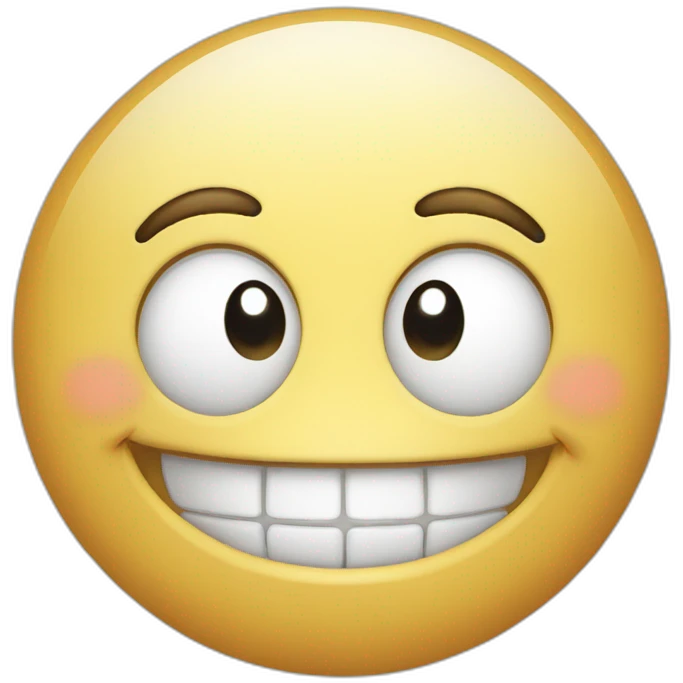smiley puffing cheeks out emoji