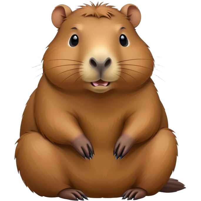 Capybara emoji