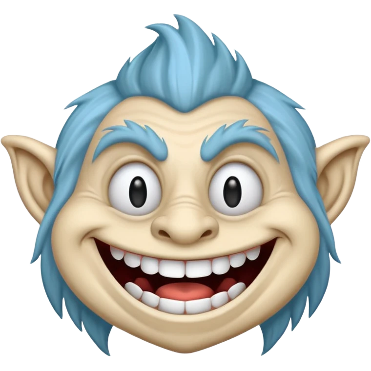 Troll face emoji