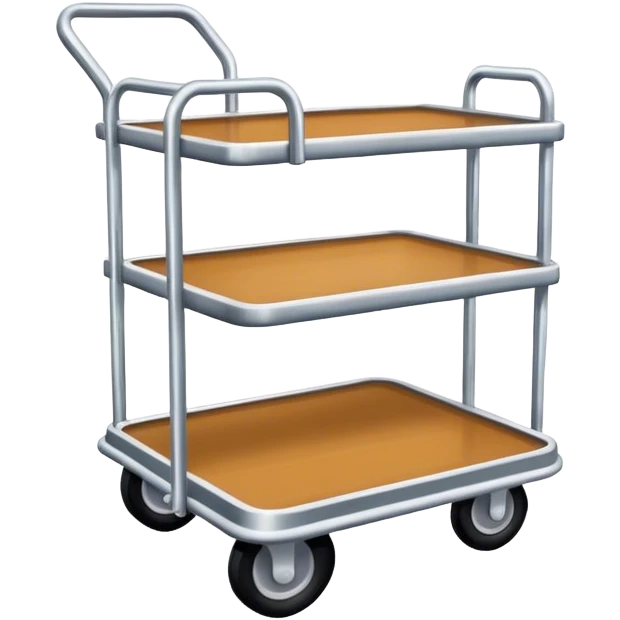 single platform hotel trolley emoji
