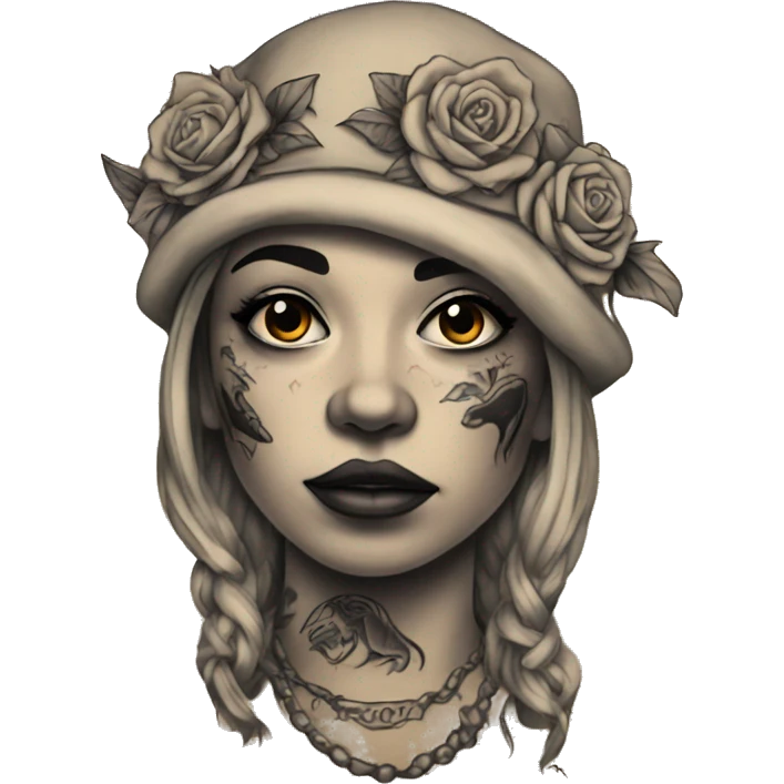 American traditional tattoo emoji