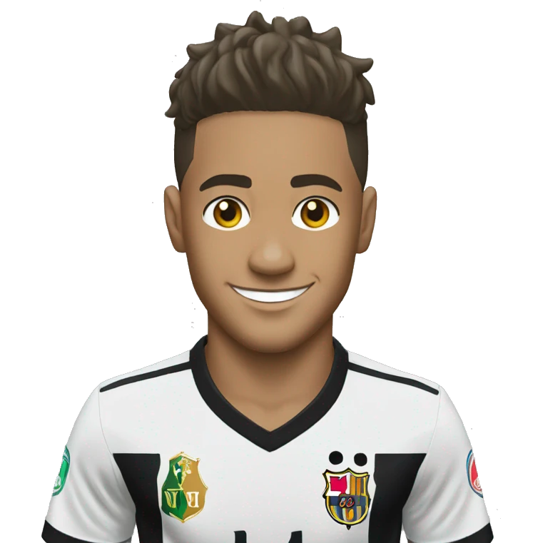 Neymar com a camisa do Vasco da Gama emoji