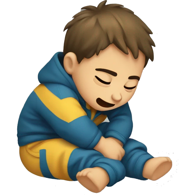 Niño durmiendo emoji