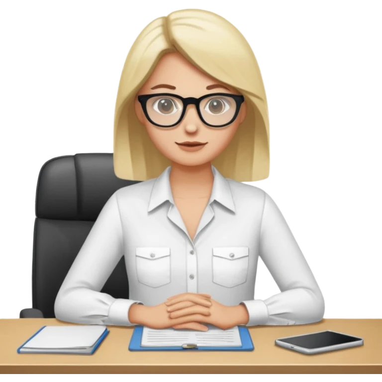 une image de 3/4 avec un recruteur à son bureau PAS DE FACE DE 3/4! qui regarde un candidat assis en face de lui. le recruteur est à droite emoji