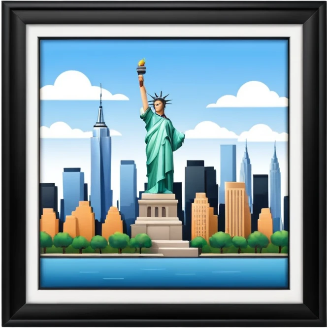 New York view emoji