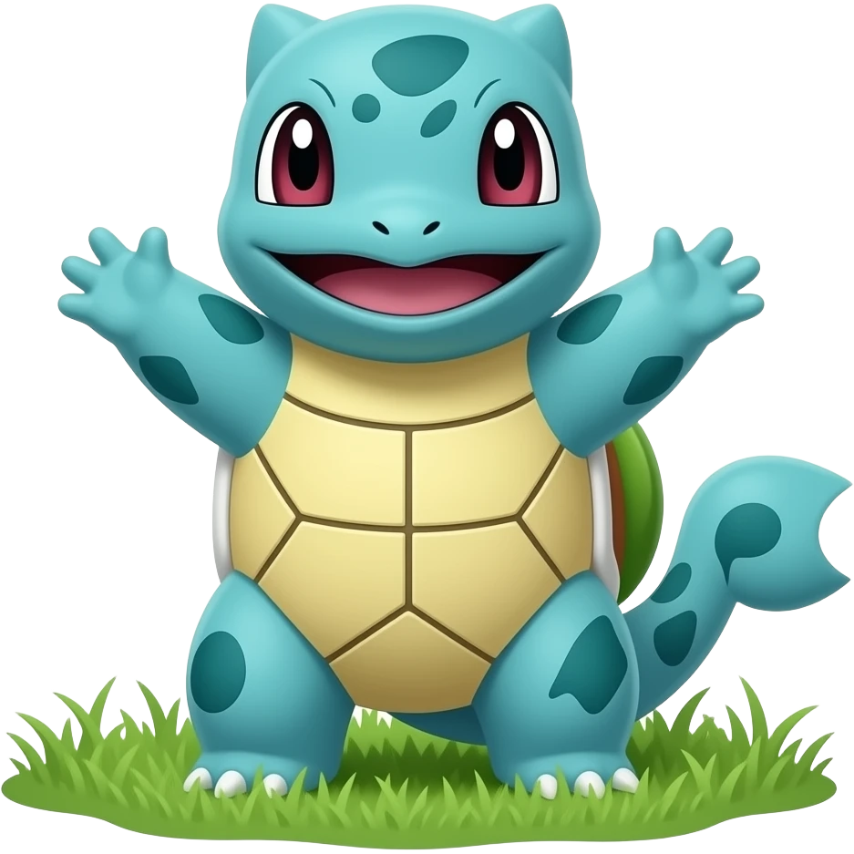 Bulbasaur salut emoji