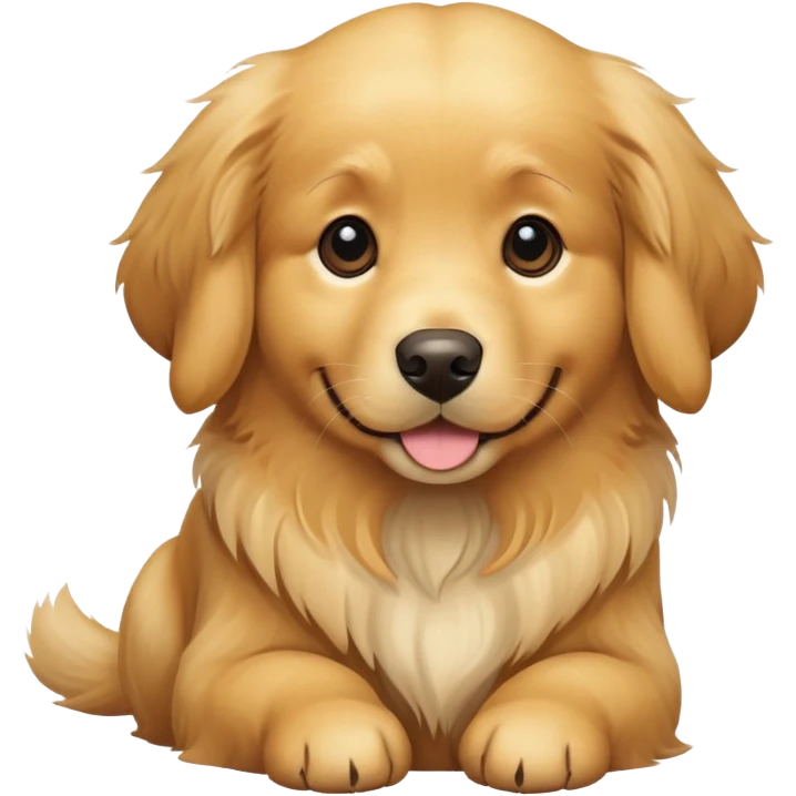 a dog emoji
