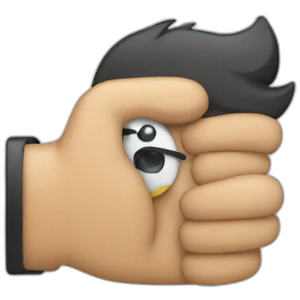 admin giving thumbs uo emoji