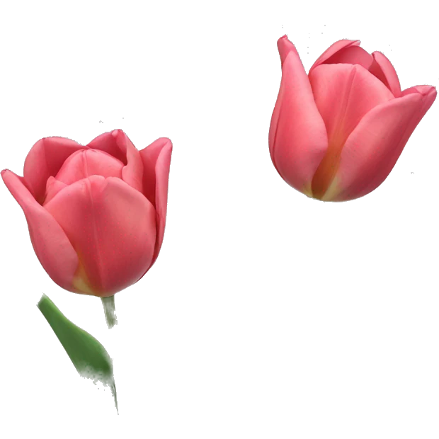 Rose tulips emoji