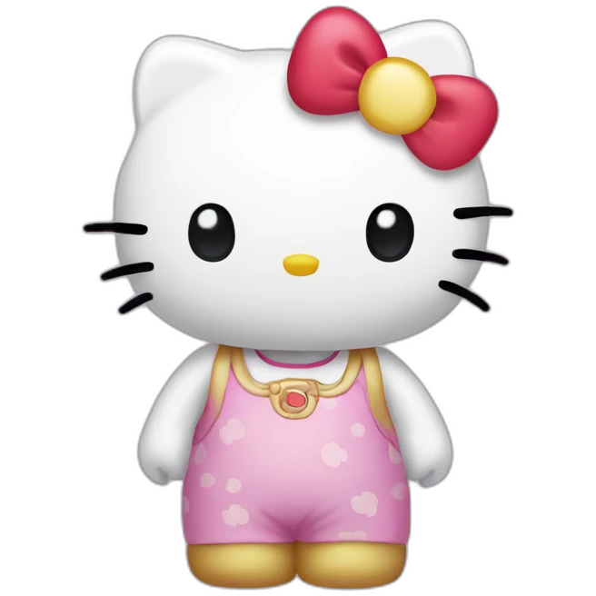 Hello kitty emoji