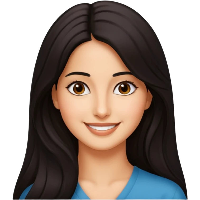 pretty genmoji that looks like Katrina Kaif emoji
