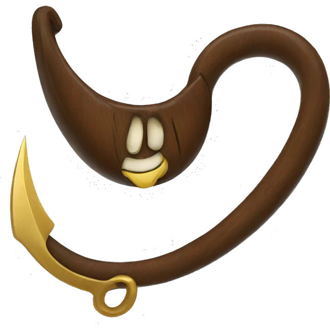 Hook emoji