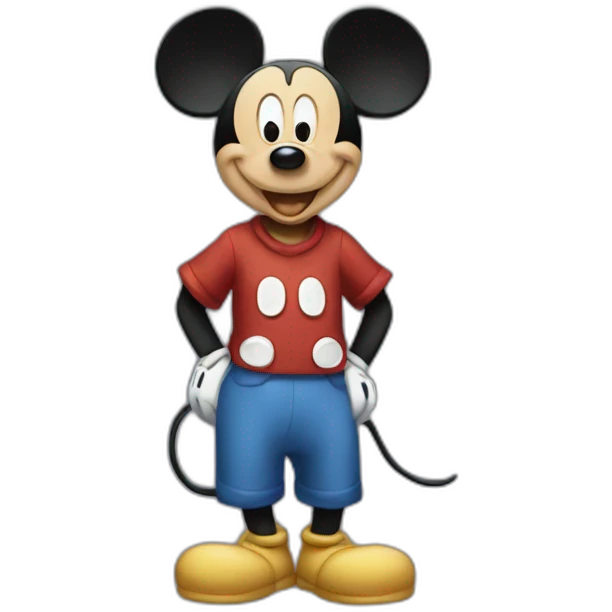Mickey mouse emoji