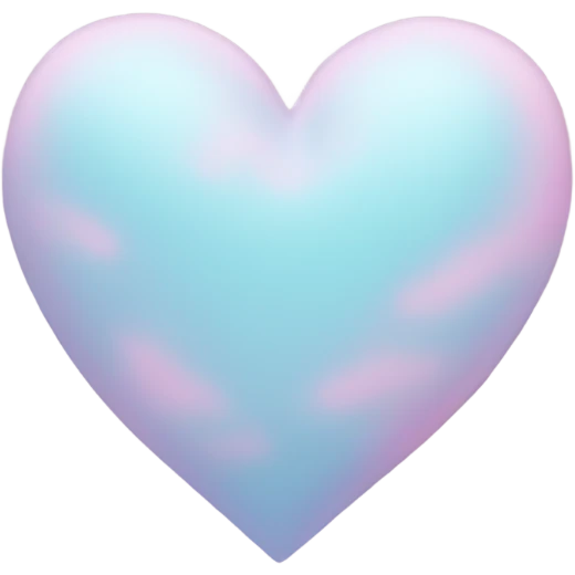 Pastel heart  emoji