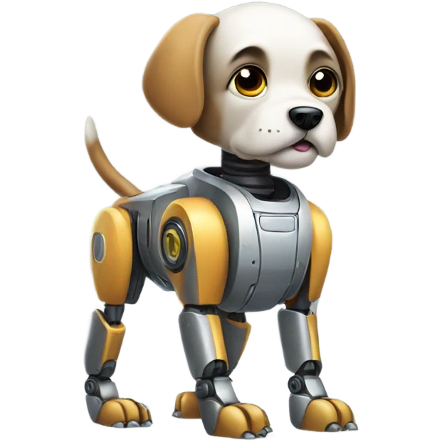robot dog emoji