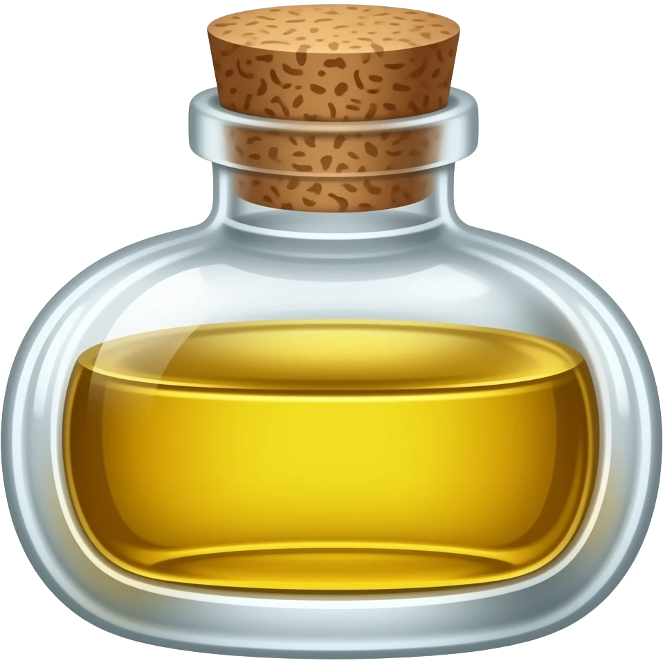 Oud oil high quality in a attar bottle emoji