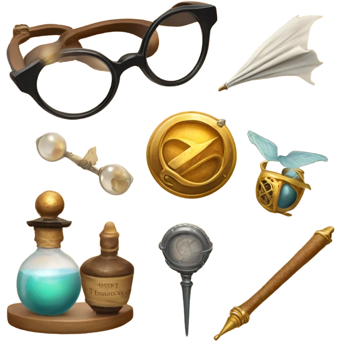 Harry Potter objetos  emoji