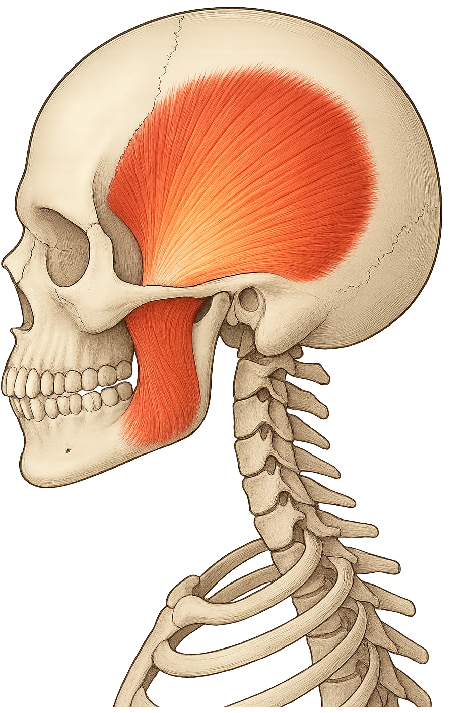 muscolo temporale anatomia emoji
