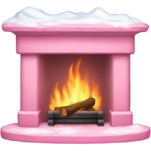 Winter Pink FirePlace emoji