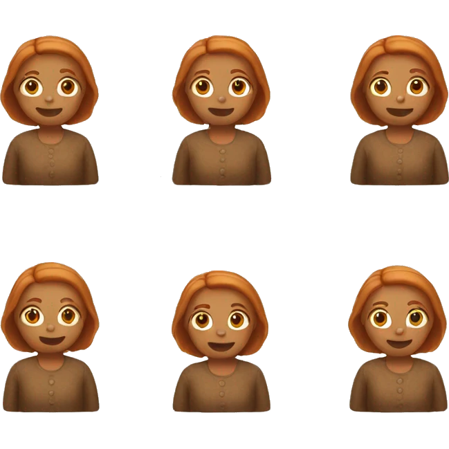 Ginger bread woman emoji