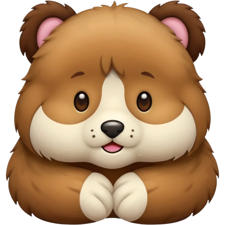 not a woman, but peluche  emoji