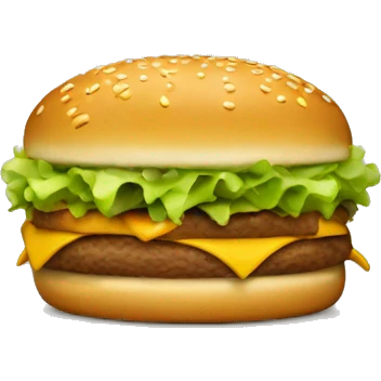 big mac emoji
