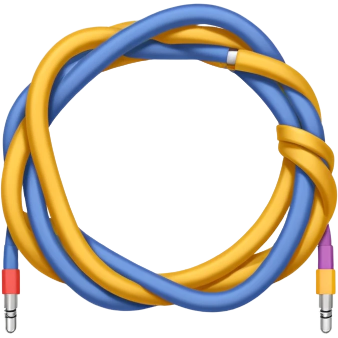 Tangled Cables emoji