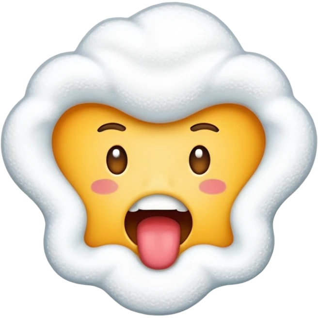frothing at the mouth emoji