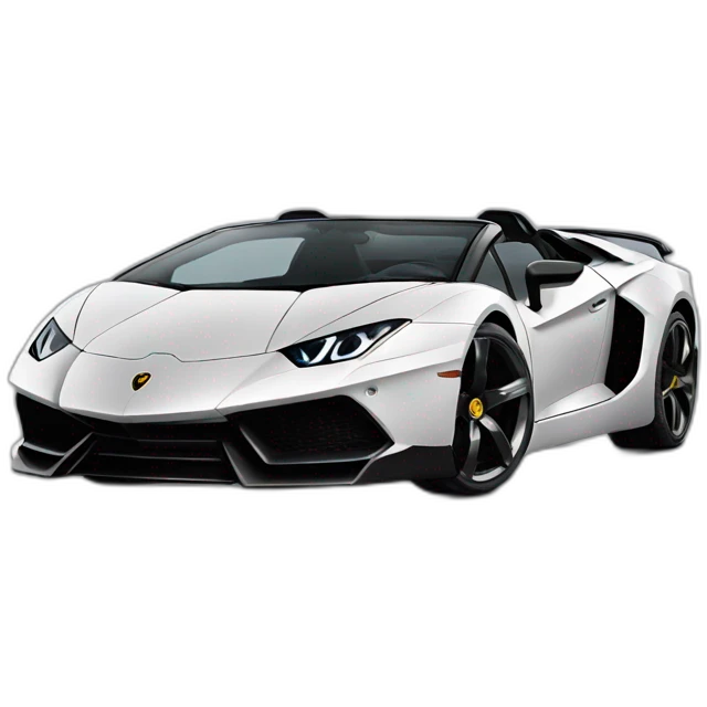 Husky dans une Lamborghini emoji