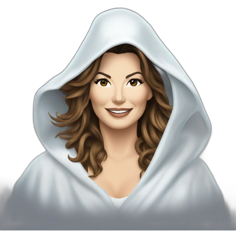 Shania Twain as a ghost  emoji