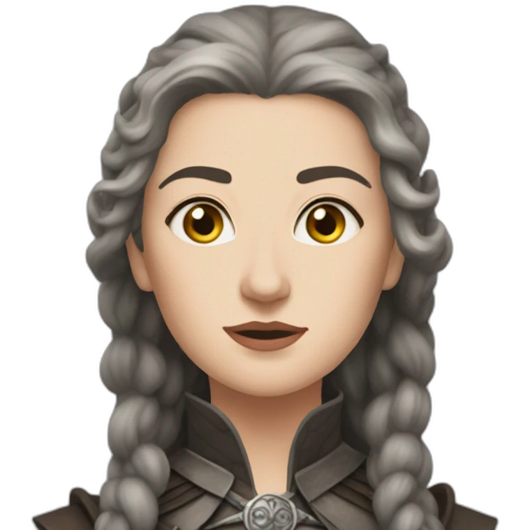 Lady stark game of thrones emoji