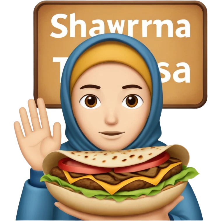 Плей бой карти с табличкой шаверма говно  emoji