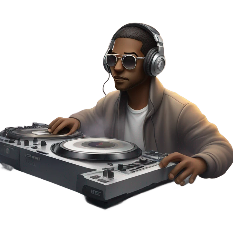 Dj smoking emoji