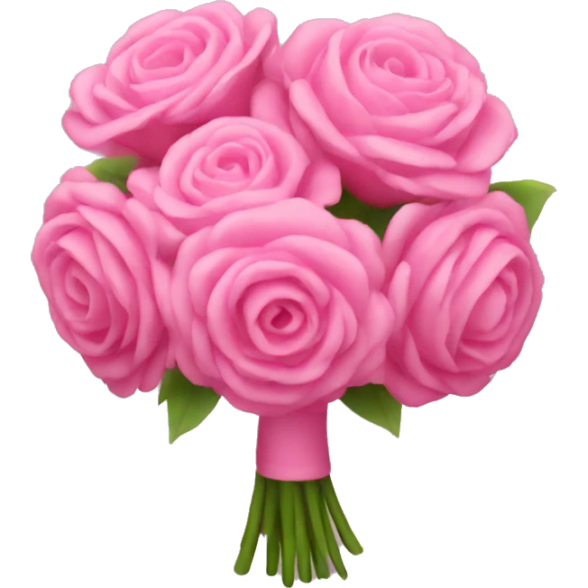 pink bouquet emoji