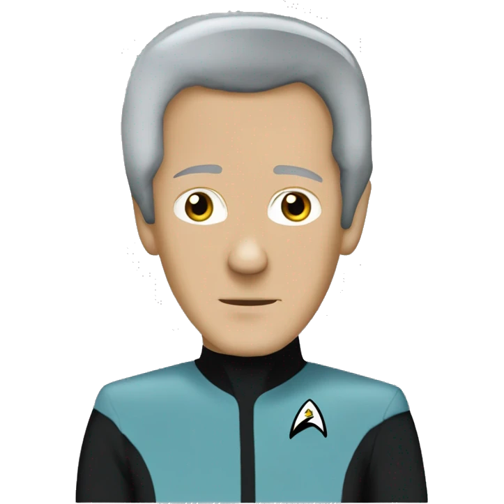 Starship USS enterprise Star Trek next generation emoji