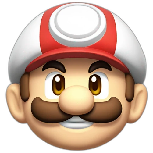 Super smash bros ultimate Mario ko emoji