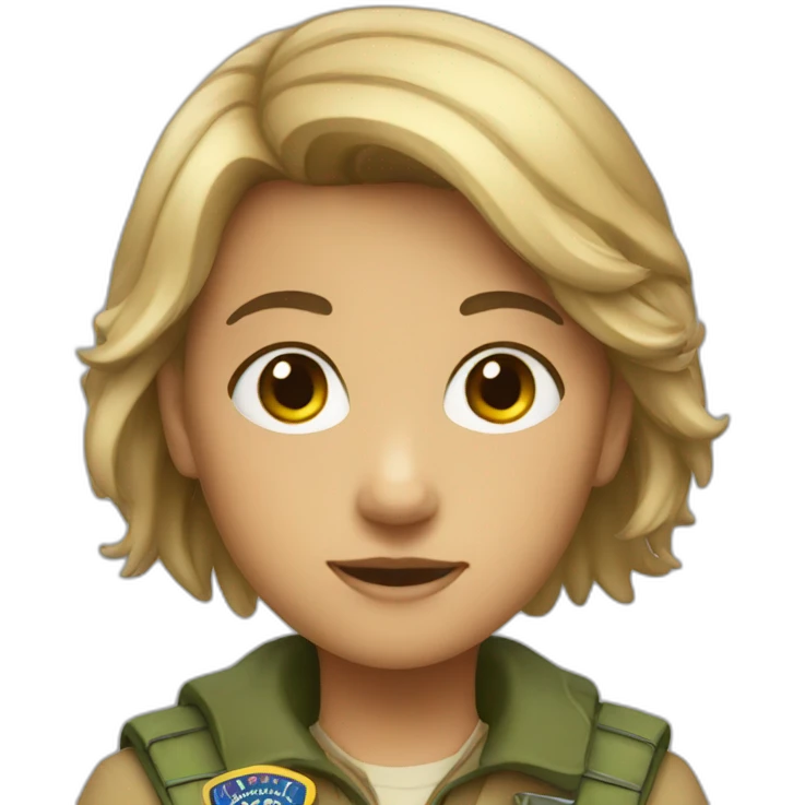 a scout who is a girl emoji