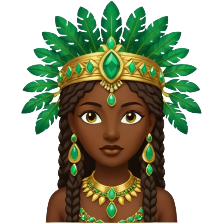 ancient jungle queen emoji