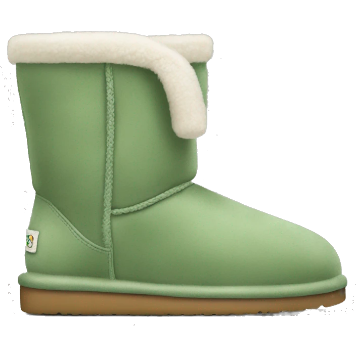 Sage green uggs emoji